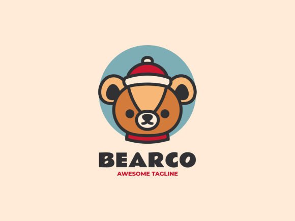 Download Bear Mascot Cartoon Logo - Premium Resources