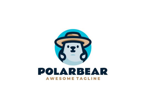 Download Polar Bear Mascot Cartoon Logo - Premium Resources