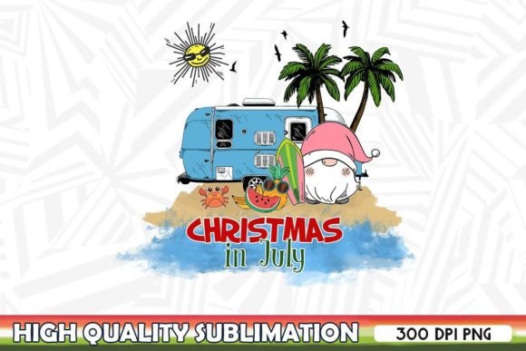 Download Christmas in July Santa Camping Car PNG - Car png Collection